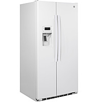 GE® GZS22DGJWW 21.9 Cu. Ft. Counter-Depth Side-By-Side Refrigerator GE® GZS22DGJWW 21.9 Cu. Ft. Counter-Depth Side-By-Side Refrigerator