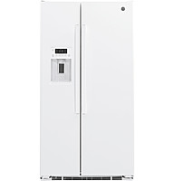 GE® GZS22DGJWW 21.9 Cu. Ft. Counter-Depth Side-By-Side Refrigerator GE® GZS22DGJWW 21.9 Cu. Ft. Counter-Depth Side-By-Side Refrigerator
