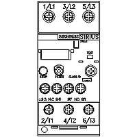 Therm. overload relay 20 - 25 A