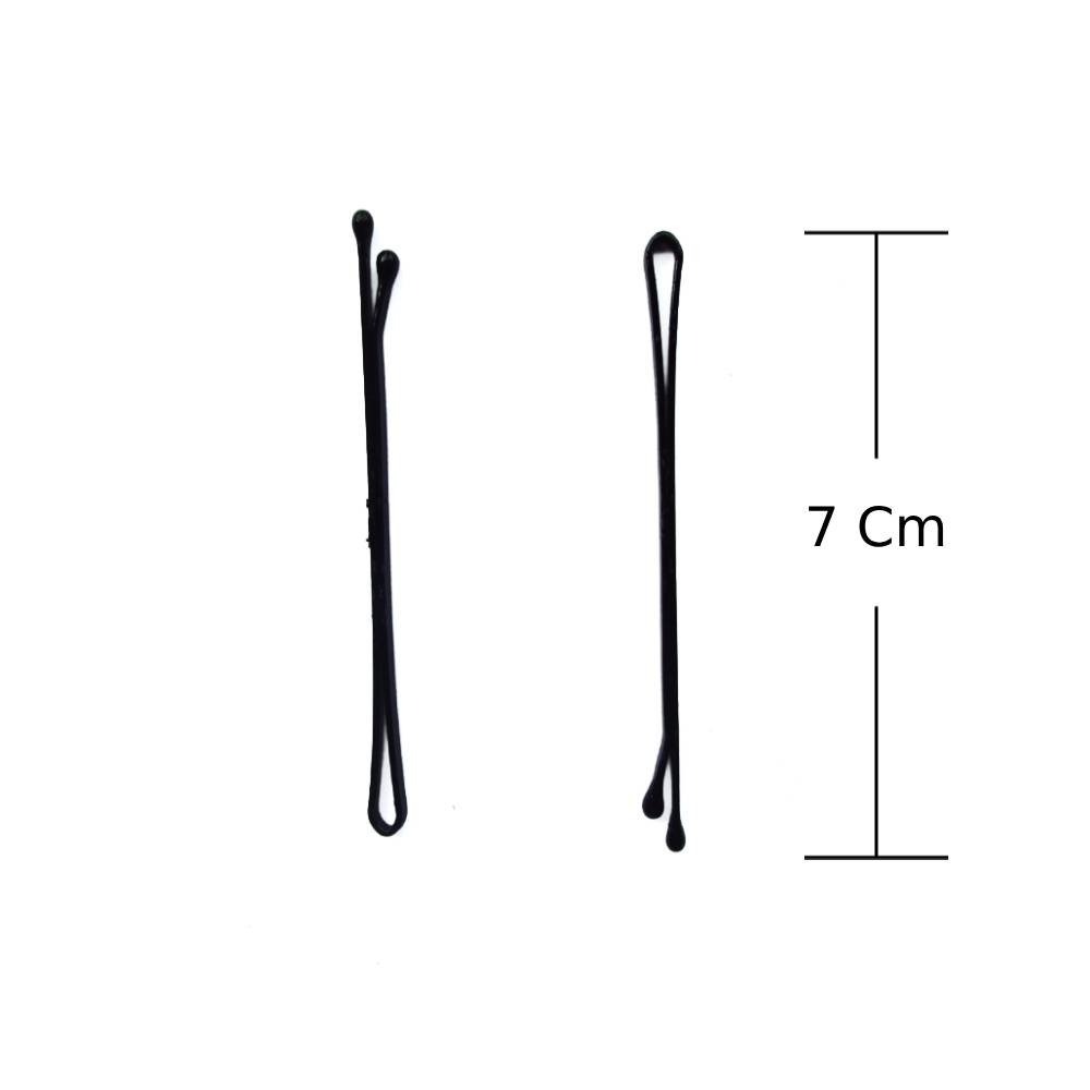 Gancho Invisible 7Cm Negro Caja