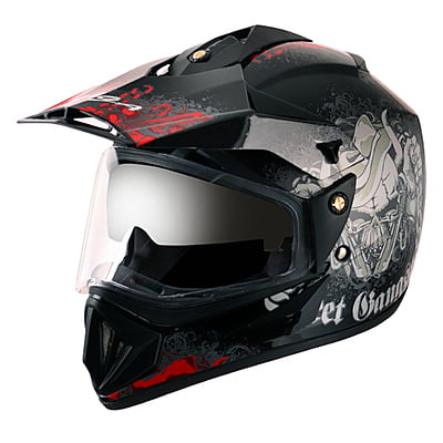 VEGA OFFROAD D/V GANGSTER BLACK RED (L) VEGA OFFROAD D/V GANGSTER BLACK RED (L)