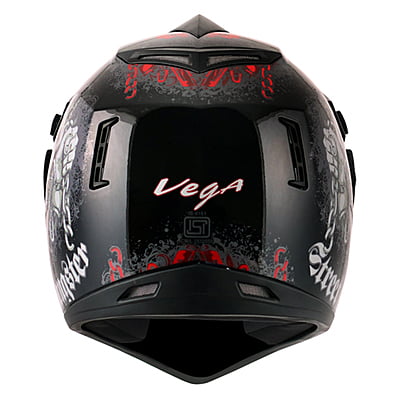 VEGA OFFROAD D/V GANGSTER BLACK RED (L)