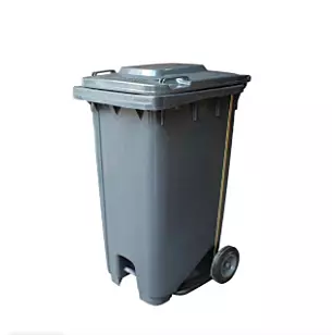Garbage Bin 120 L with Pedal & wheels