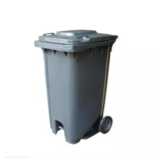 Garbage Bin 120 L with Pedal & wheels