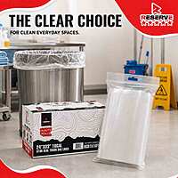 Garbage Bag Star-sealed 16gal Reserve Clr 10/100/1