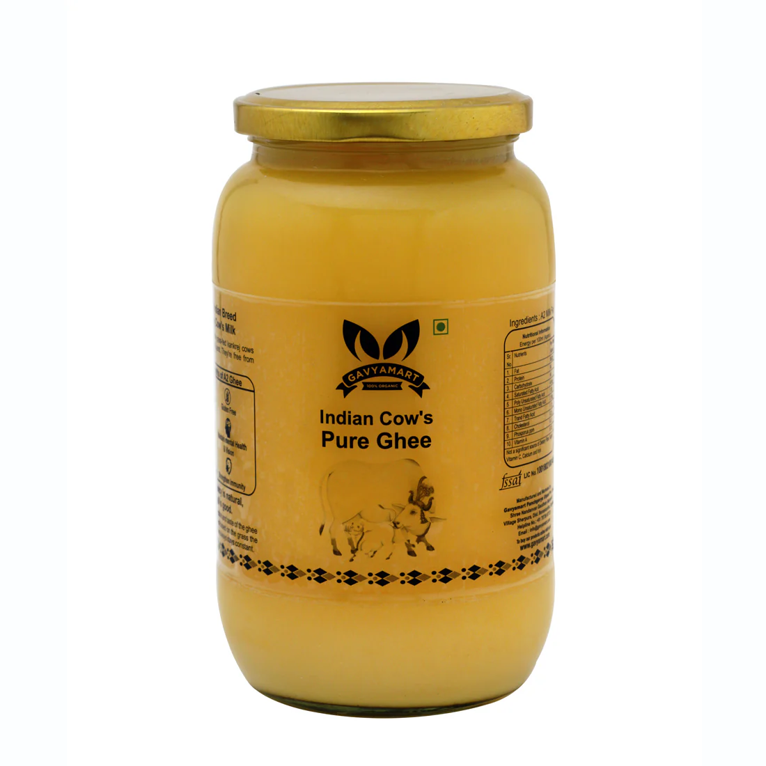 Gavyamart Buy Pure A2 Cow Ghee Online