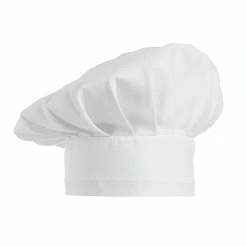 Short Chef Cap – Professional Kitchen Headwear
