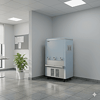 Usha Partial Steel Body Water Cooler SP80120NC with Normal & Cold Water Options Usha Partial Steel Body Water Cooler SP80120NC with Normal & Cold Water Options
