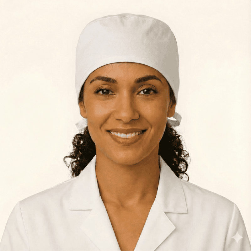 Unisex Surgical Cap – Adjustable Design in Premium Gaberdine Fabric