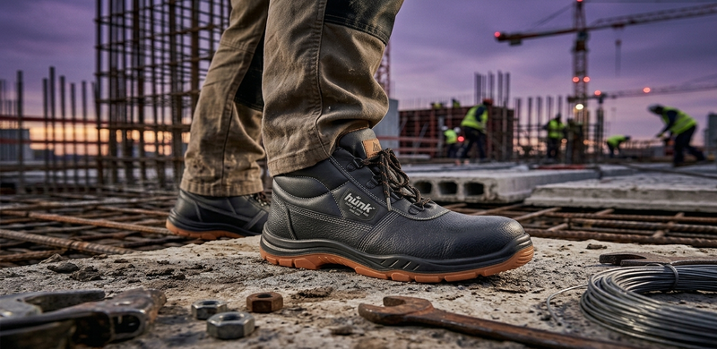 Safety Shoes High Ankle S3 SRC Hunk