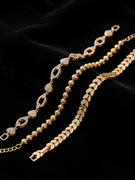 Luxury Gold Link Bracelet