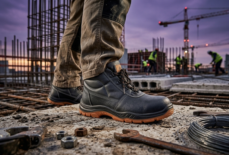 Safety Shoes High Ankle S3 SRC Hunk
