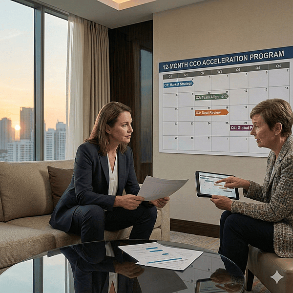 Acompañamiento ejecutivo Chief Commercial Officer 12 meses