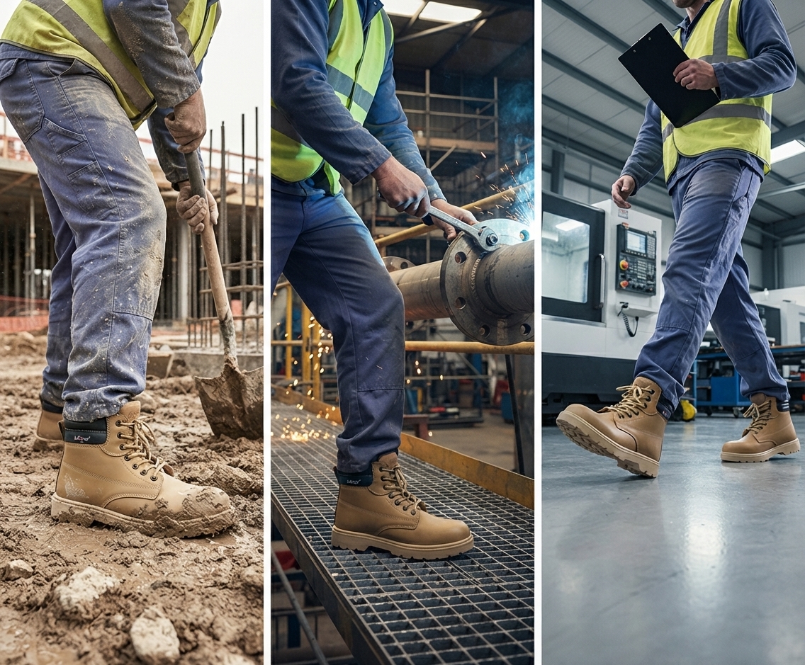Safety Shoes High ankle Honey Lancer