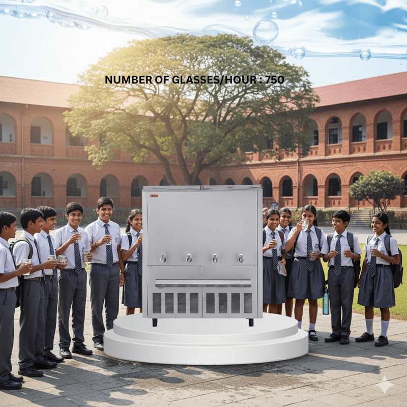 Usha Stainless Steel Water Cooler SS150300NC with Normal & Cold Water Options