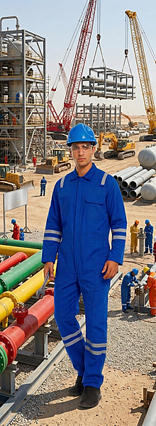 Zimba Xpyra Cotton Flame Retardant Coverall