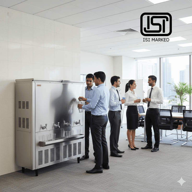 Usha Stainless Steel Water Cooler SS150300NC with Normal & Cold Water Options