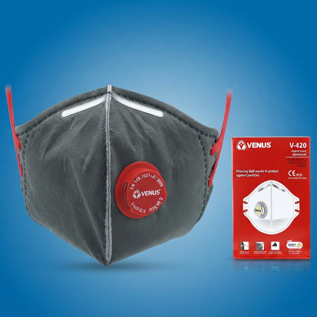 Venus V-420 SLV, FFP2 Flat Fold respirator