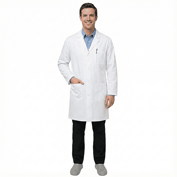 Unisex Lab Coat – Durable Minimate Polyester