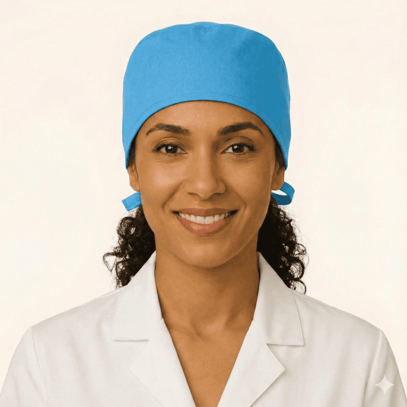 Unisex Surgical Cap – Adjustable Design in Premium Gaberdine Fabric