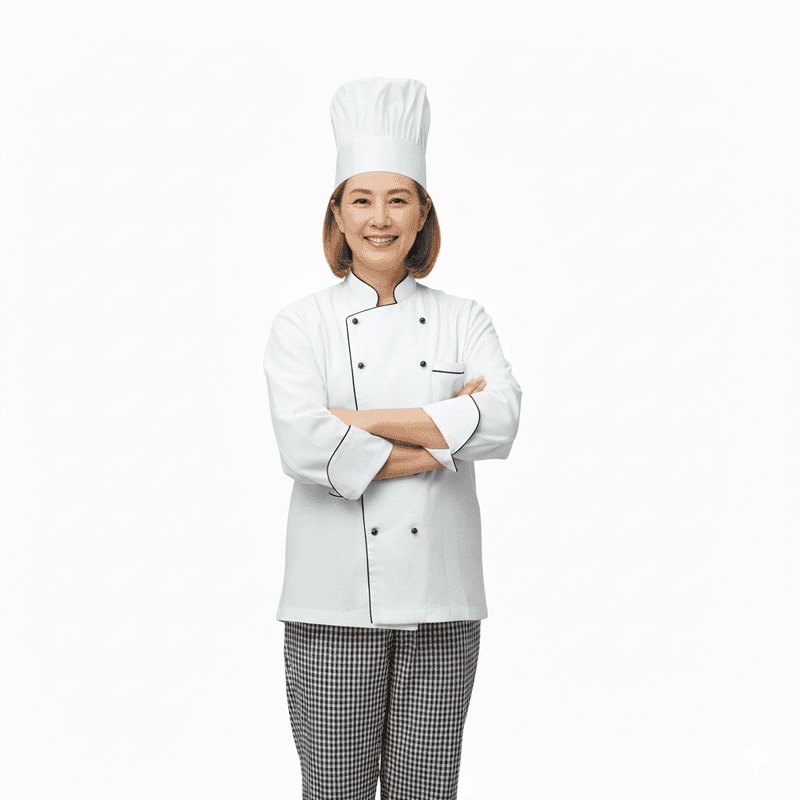 Long Chef Hat – Professional Kitchen Headwear