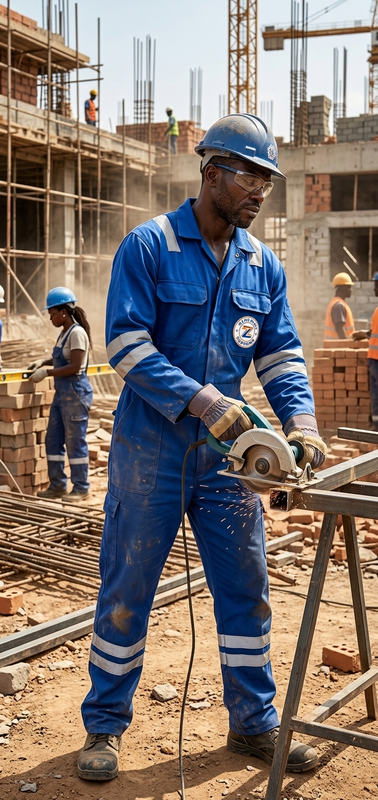 Zimba Superior 100% super fine premium cotton coverall