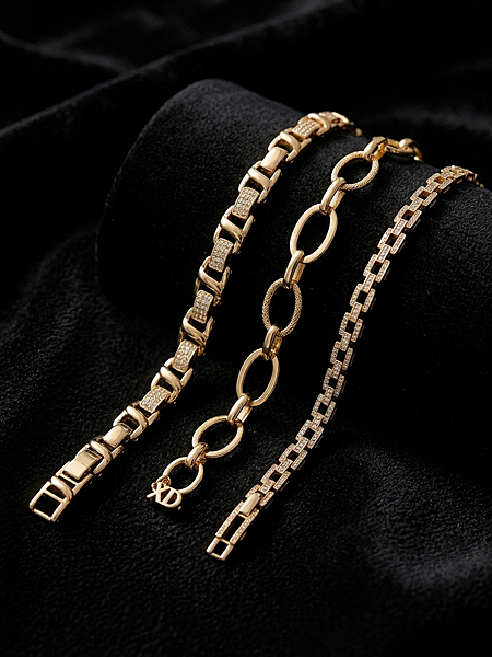 Premium Gold Link Bracelet