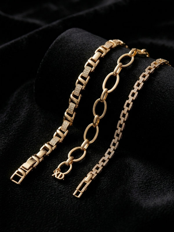 Premium Gold Link Bracelet