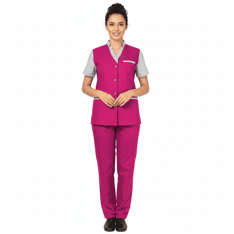Women’s Professional Spa & Salon Workwear Set – Modern Comfort Fit