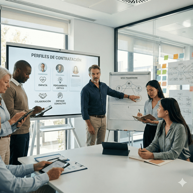 Acompañamiento para re-diseño de perfiles y competencias clave de contratacion