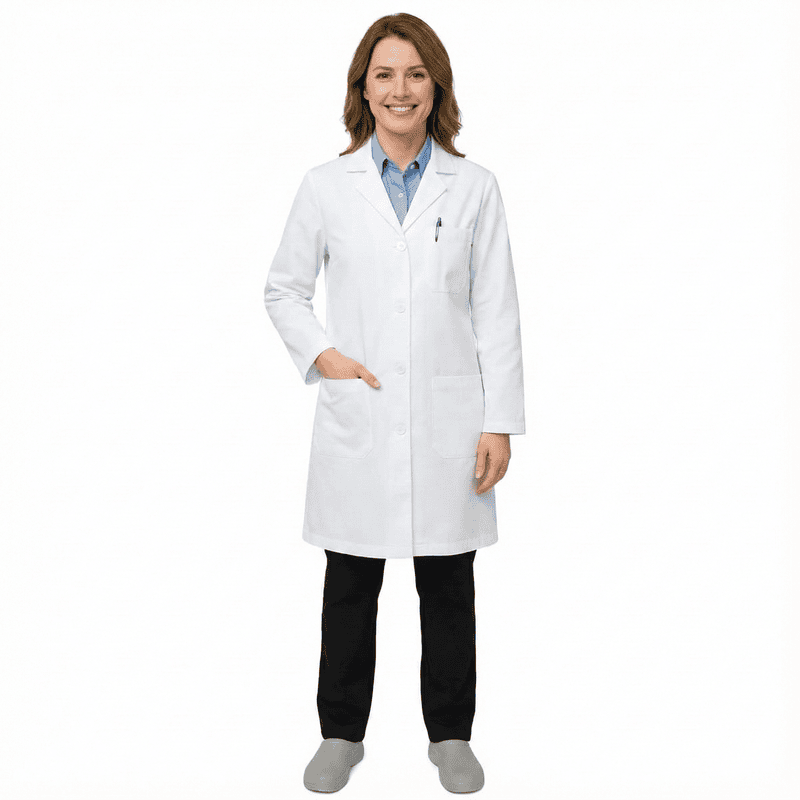 Unisex Lab Coat – Durable Minimate Polyester