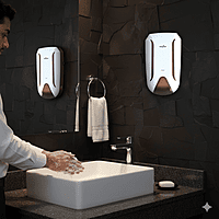 Kenstar Inste 3L instant geyser, highlighting its shock-proof plastic body. Kenstar Inste 3L instant geyser, highlighting its shock-proof plastic body.