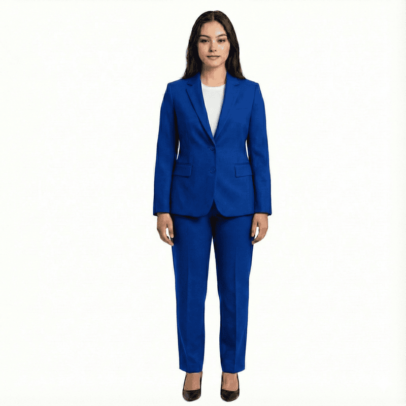 Women’s 2-Piece Office Suit – Gaberdine 180 GSM, Lightweight | Made in UAE