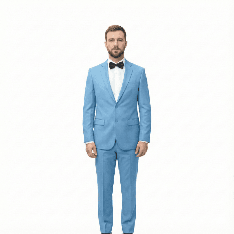 Men’s 2-Piece Official Suit – TR Fabric, 2-Button Style