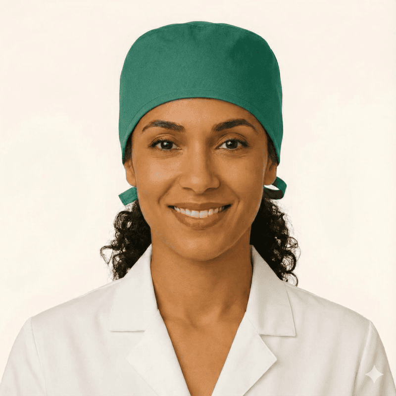 Unisex Surgical Cap – Adjustable Design in Premium Gaberdine Fabric