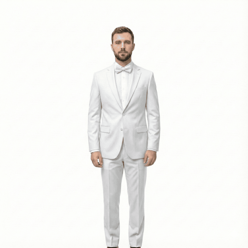 Men’s 2-Piece Official Suit – TR Fabric, 2-Button Style