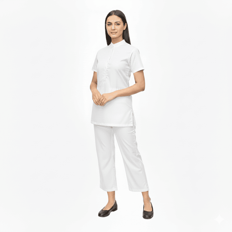 Women’s Premium Spa & Salon Uniform Set – Elegant, Functional Workwear