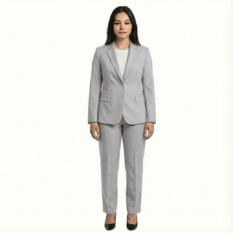 Women’s 2-Piece Office Suit – Gaberdine 180 GSM, Lightweight | Made in UAE