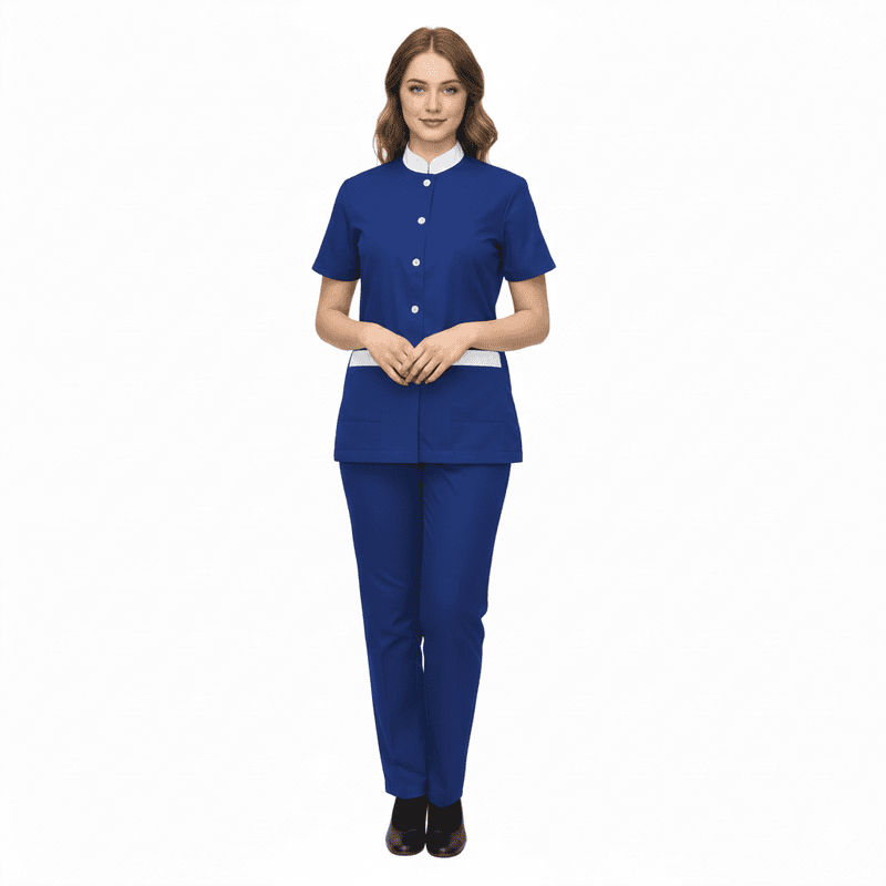Professional Housekeeping Workwear Set – Gabardine Fabric
