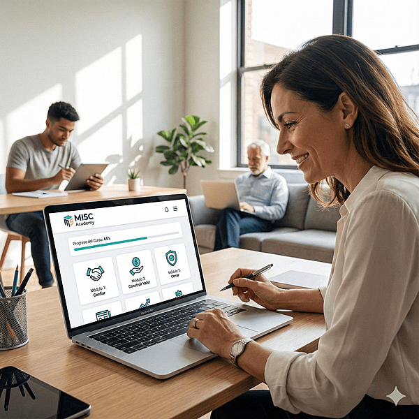 Membresia academia en linea (mensual)