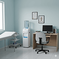 Voltas Water Dispenser ISI Mark Minimagic Pure F With Storage Cabinet