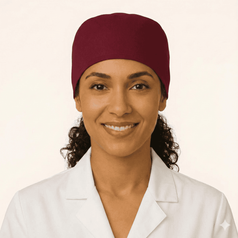 Unisex Surgical Cap – Adjustable Design in Premium Gaberdine Fabric