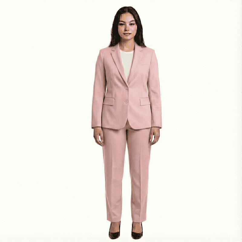 Women’s 2-Piece Office Suit – Gaberdine 180 GSM, Lightweight | Made in UAE