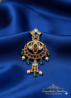 Chandbali earings model 3