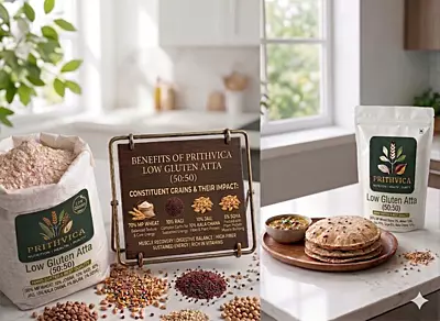 Low Gluten Atta - 5 Kg