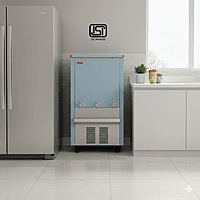 Usha Partial Steel Body Water Cooler SP80120NC with Normal & Cold Water Options Usha Partial Steel Body Water Cooler SP80120NC with Normal & Cold Water Options
