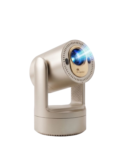 Android 9 Smart Projector 1280×720P with Auto Focus, 200 ANSI Lumens & WiFi Screen Mirroring  URL