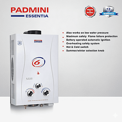 The "Flora" model operating in a stylish bathroom in a Gurgaon high-rise apartment.