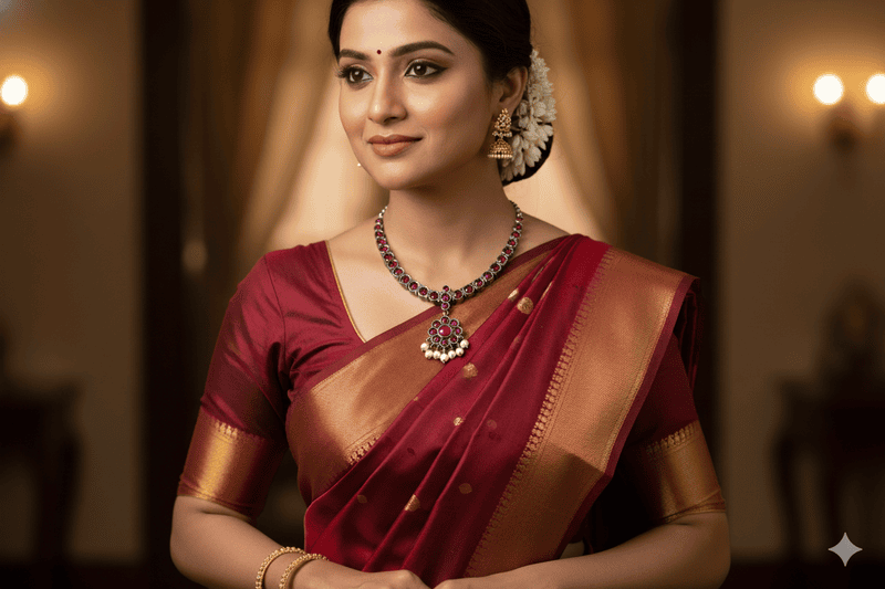 one stone black antique neckalce