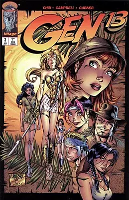 GEN 13 - #3 (IMAGE COMICS JULY 1995)